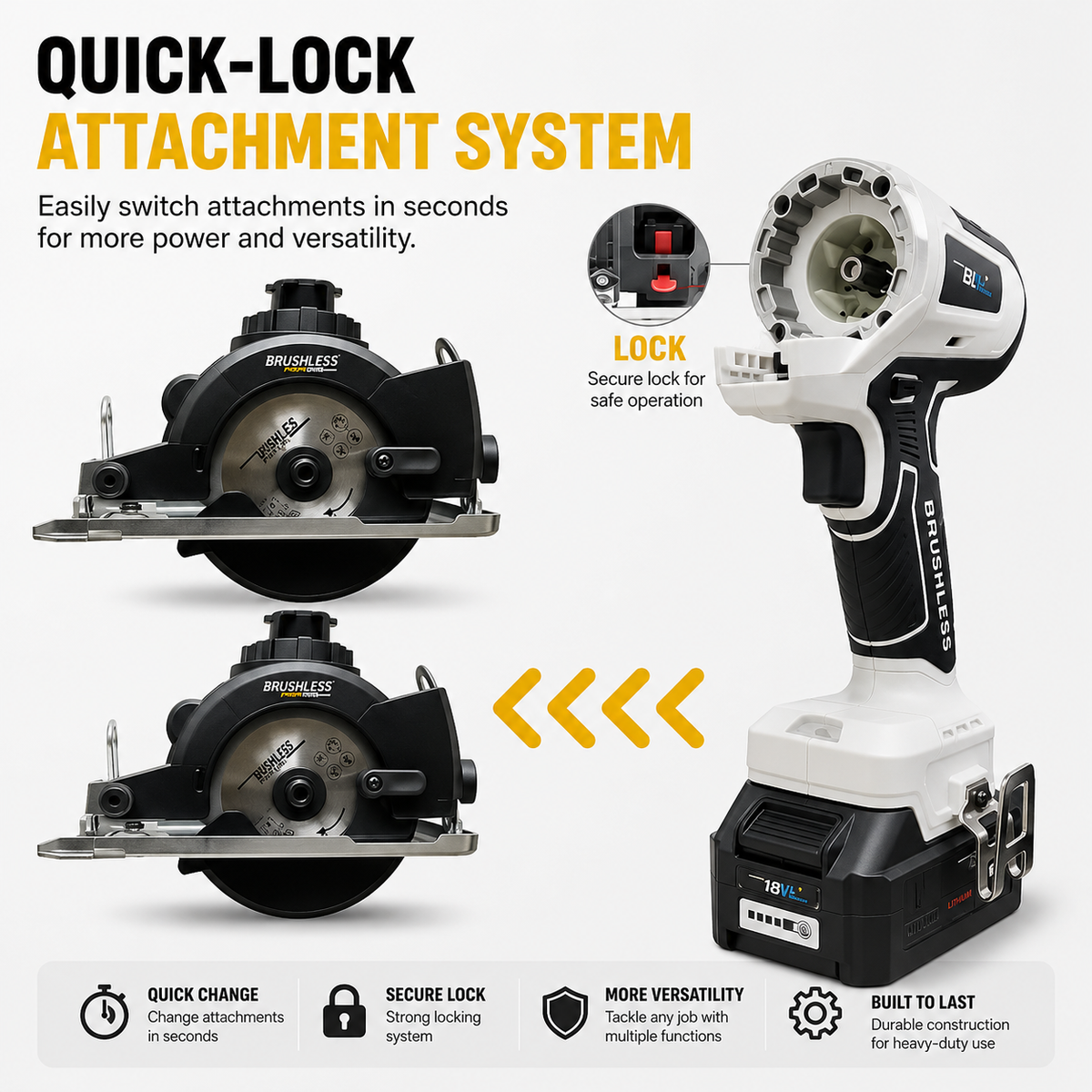 12-in-1 Multifunction Power Tool Kit – Complete Cordless System [SPECIAL OFFER]
