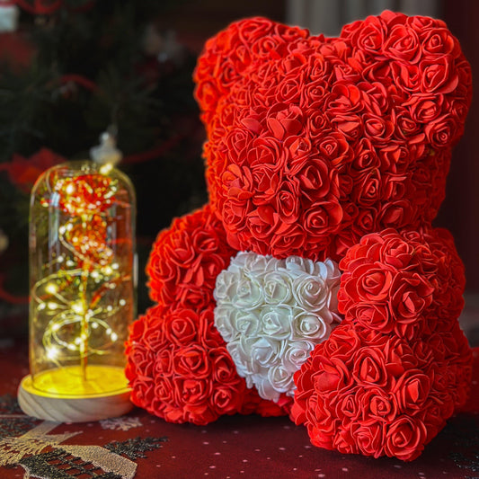 Love Heart Rose Bear™ – Only 63 Left